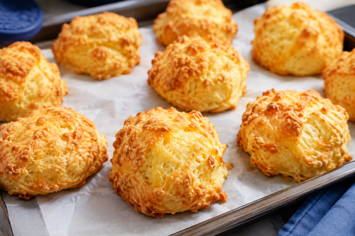 Freshly baked buttermilk triple cheese scones at Field To Fork Cafe in Bell Block, New Plymouth

That gives Google useful context without keyword stuffing, while accurately describing the image.